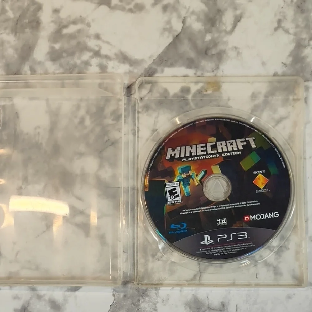 Minecraft PlayStation 3 Game - Black Disc